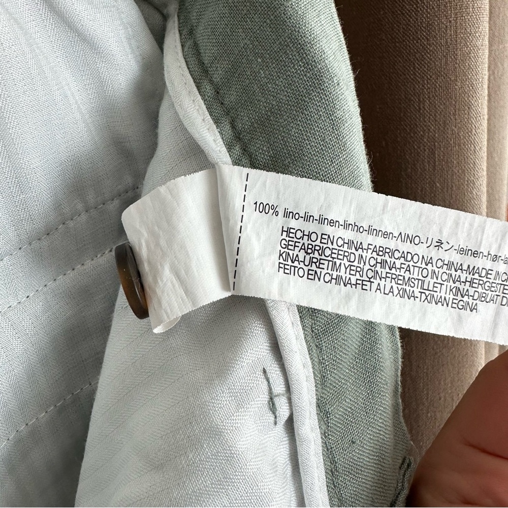 Zara Light Green Men's Pants - Picture 8 of 10